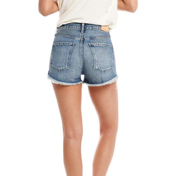 Revolve Citizens Of Humanity Women's Danielle Distressed Fray Short Sz 25 - Picture 2 of 11